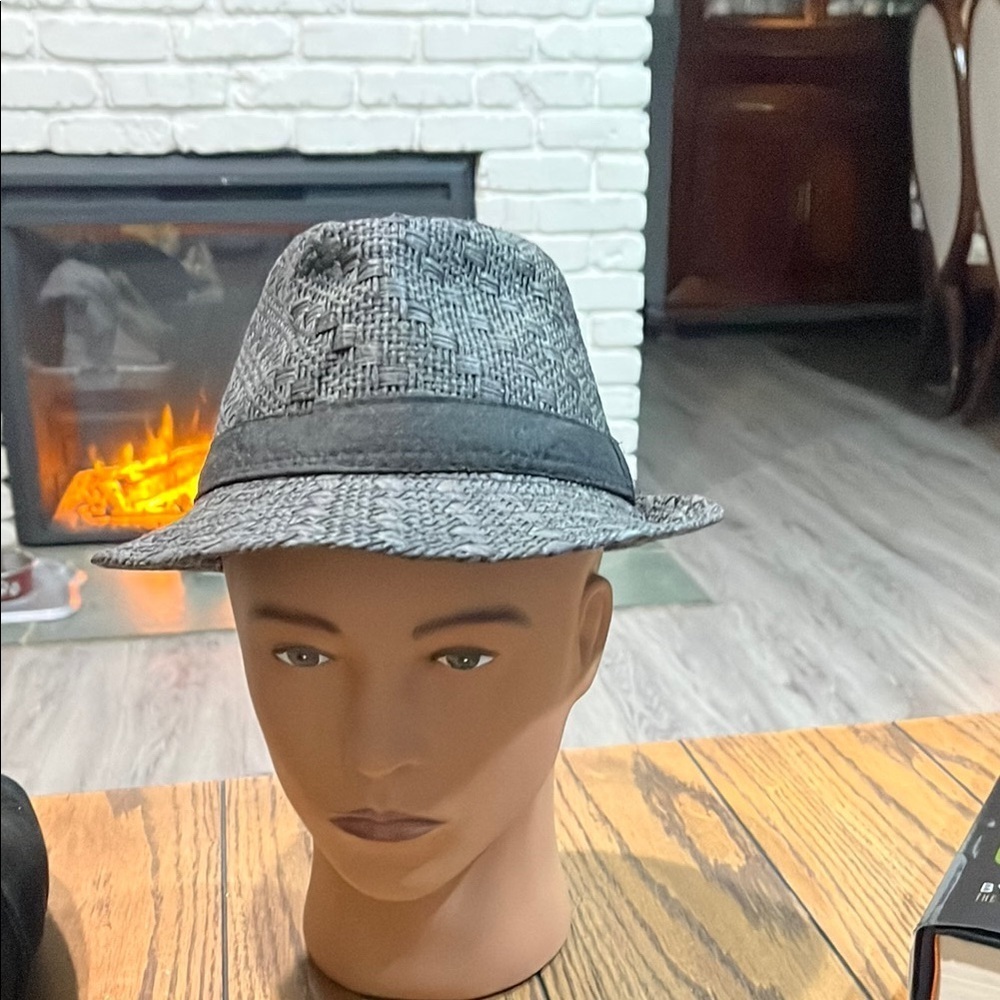 Stylish Gray Fedora Hat